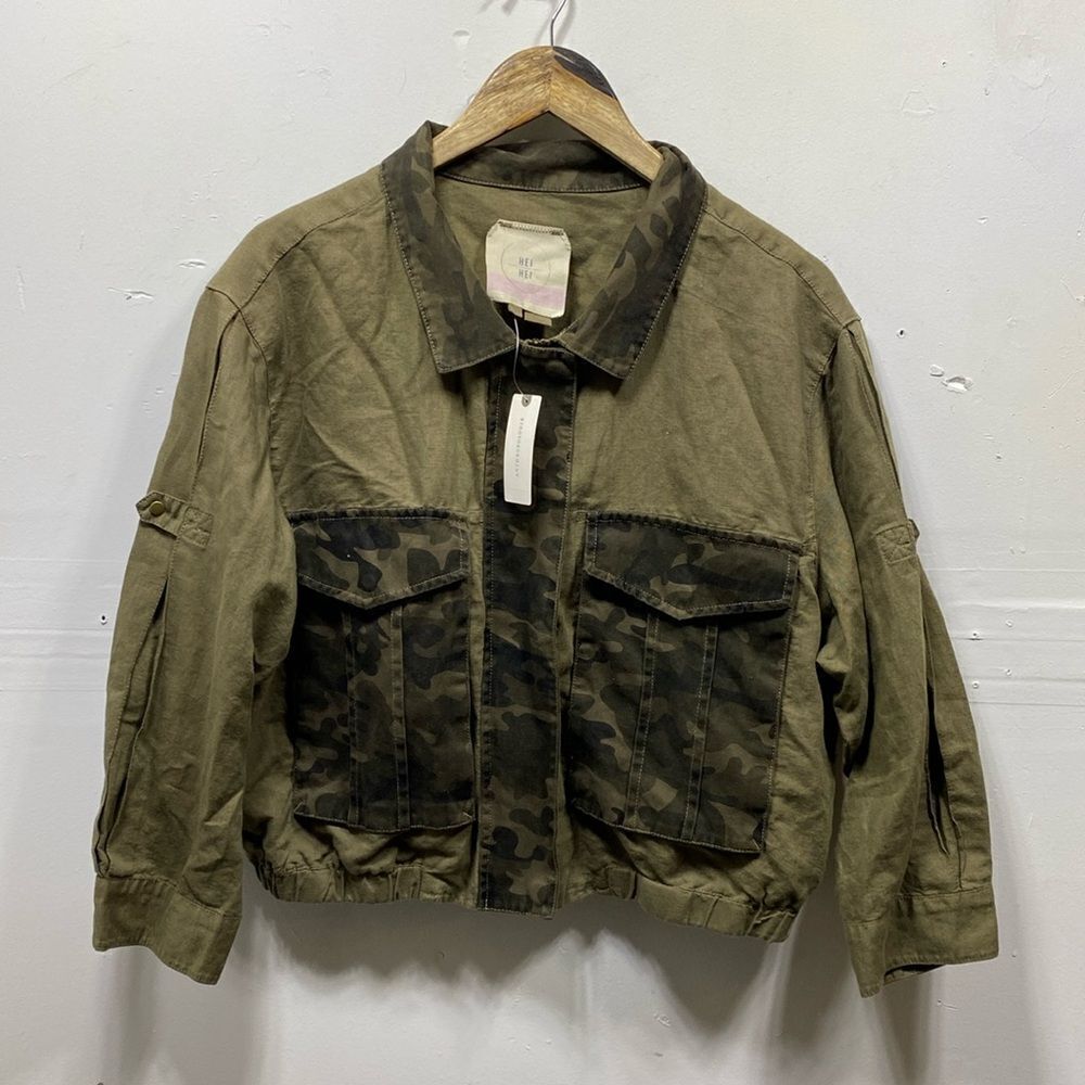 Anthropologie Hei Hei Ronan Camo Jacket Large